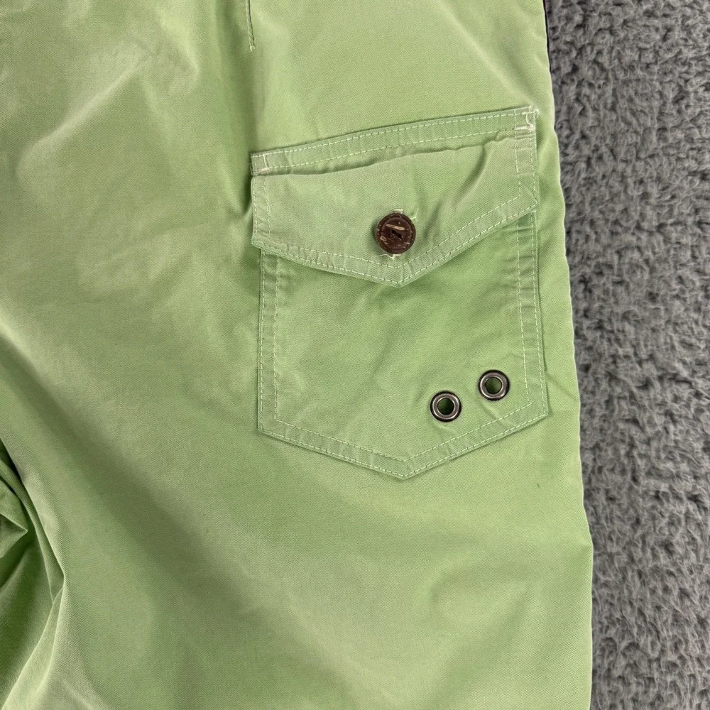 Polo‎ Ralph Lauren Swim Trunks Mens Medium Green 7.5